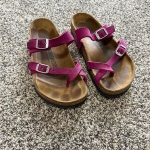 Birkenstock Mayori Magenta Sandals